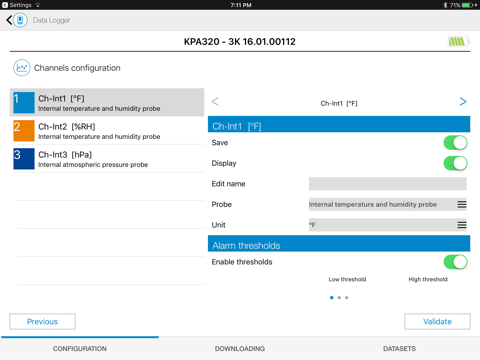 Sauermann Data Logger screenshot 4