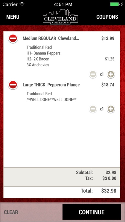 Cleveland Pizza Co. screenshot-4
