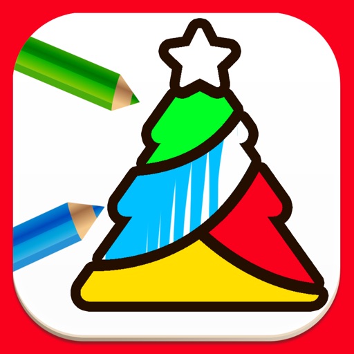 Merry Christmas Coloring Book for Kids: Xmas Games iOS App