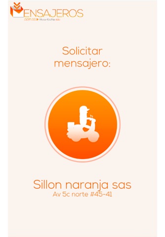 Mensajeros.com.co screenshot 2