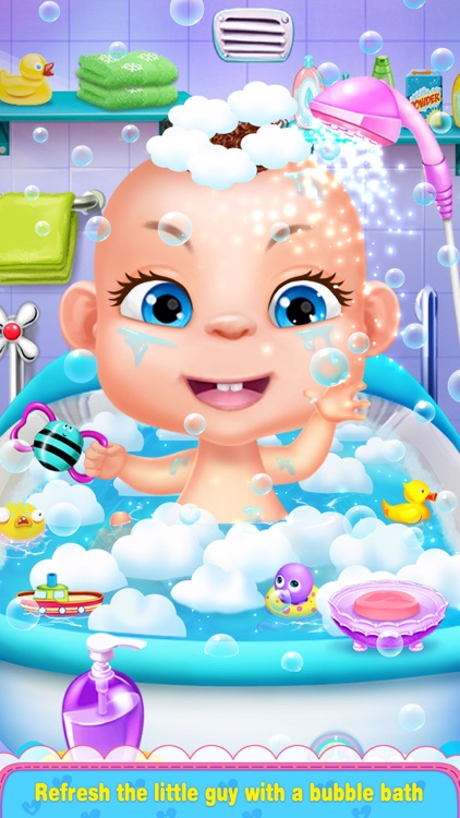 Baby Care Story - Newborn Salon, Food and Dressup Games for Kids