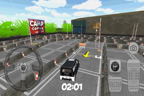 Hummer Car Parking screenshot 3