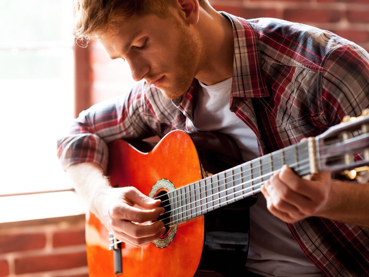 Learn & Practice Acoustic Guitar Lessons Exercises