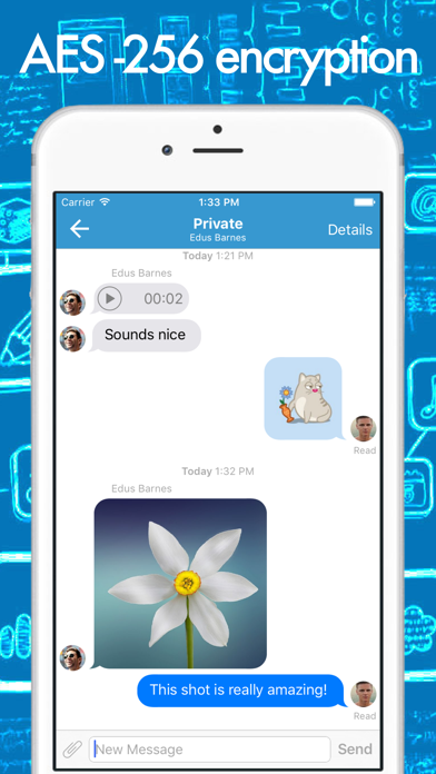 CHATeau - smart messenger with group chats screenshot 2