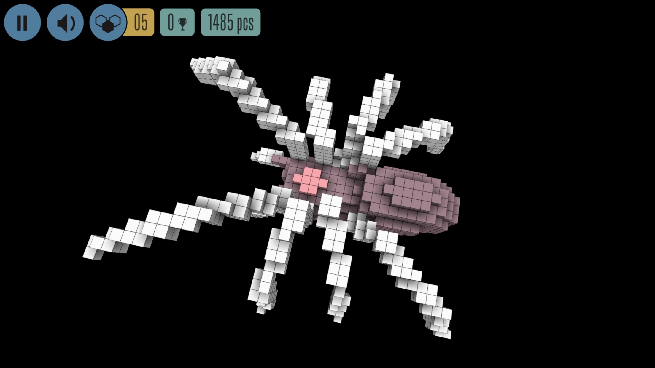 Screenshot do app Sea of Squares