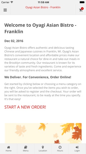 Oyagi Asian Bistro - Franklin(圖1)-速報App