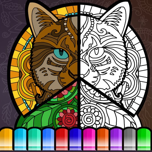 MultiColor Therapy - Coloring Book for Adults Art icon