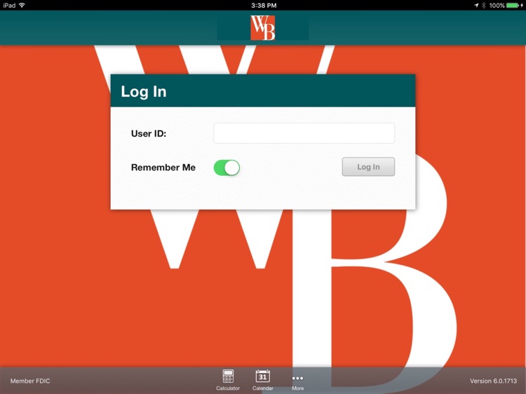 Westfield Bank for iPad