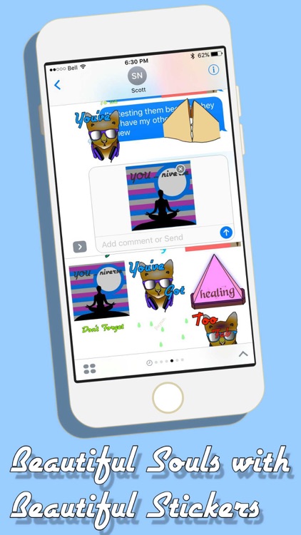 Believe in Miracles : Happy Stickers screenshot-4