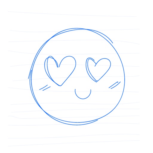 Sketchy Face Emoji Stickers