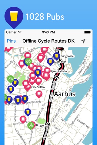 Offline Cycle Routes Denmark screenshot 4