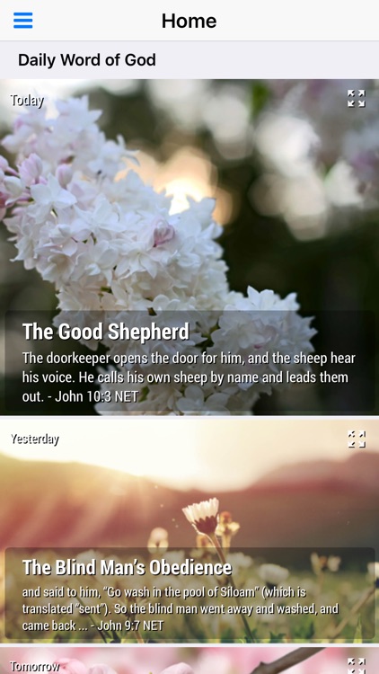 Daily Word of God - Daily Devotional