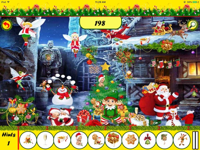 Free Hidden ObjectsFrozen Christmas Hidden Object