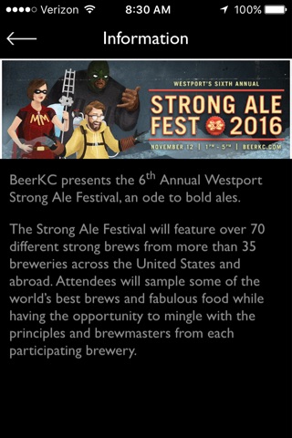 Westport Strong Ale Fest 2016 screenshot 2