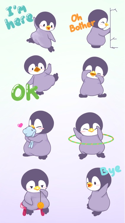 Penguin Bo 2 Animated Bird Stickers for Messages screenshot-3