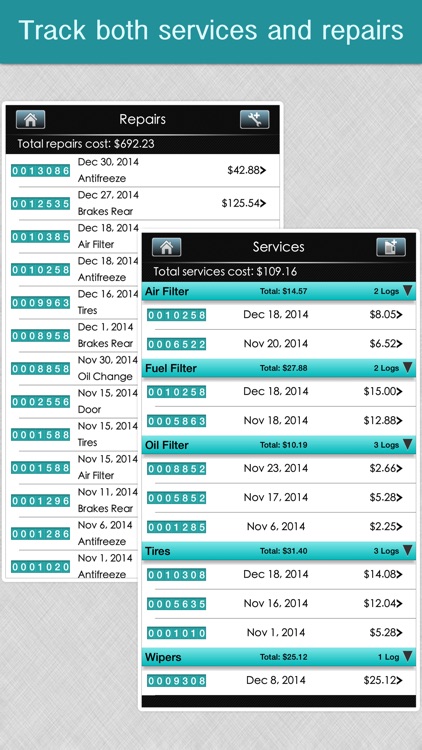 Fuel Monitor Pro - MPG, Car Repair and Service Log screenshot-4