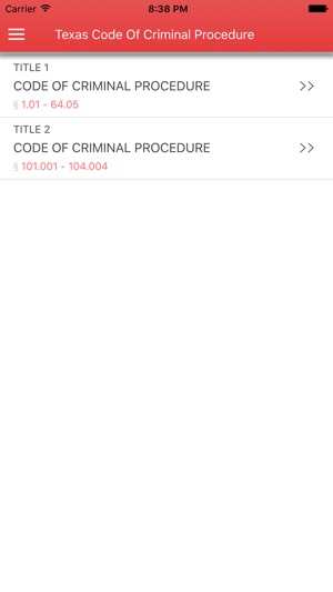 Texas Code of Criminal Procedure 2017(圖1)-速報App