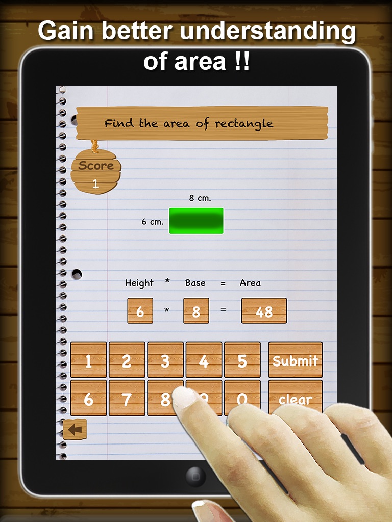 Math Wizard Grade 4 for iPad screenshot 4