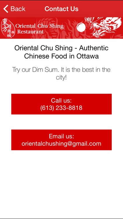 Oriental Chu Shing Restaurant screenshot-4