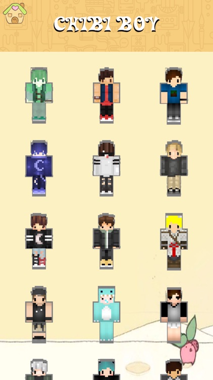 Chibi Skins Free For Minecraft Pe By Huong Nguyen - fnaf roblox and baby skins free for minecraft pe by huong nguyen