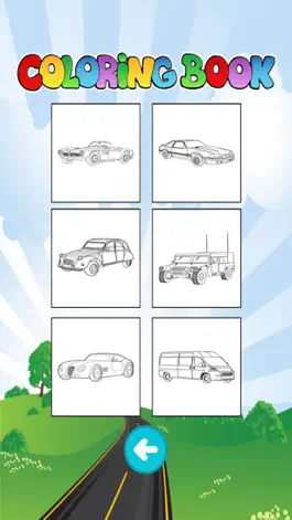 Game screenshot Car Coloring Book For Toddler Kids Paint and Color hack