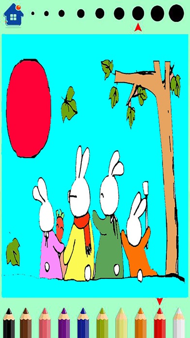 How to cancel & delete BunnyBunny-Rabit Toons Coloring Book from iphone & ipad 2