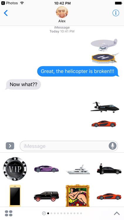 Lavish Lifestyle – Fab Rich Stickers for iMessage