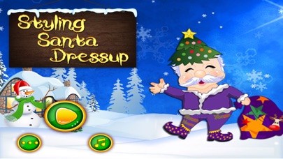 How to cancel & delete Styling Santa Dressup - Free Christmas girls games from iphone & ipad 1