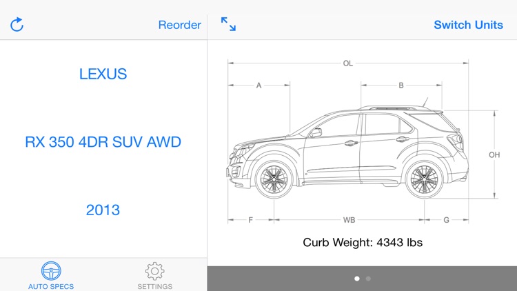 Auto Bounds - Car Specs
