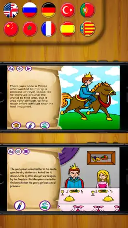 Game screenshot Princess and the Pea Classic tale interactive book hack