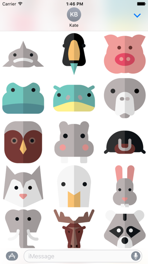 Animal Stickers and Emoji - Cute Pets(圖4)-速報App