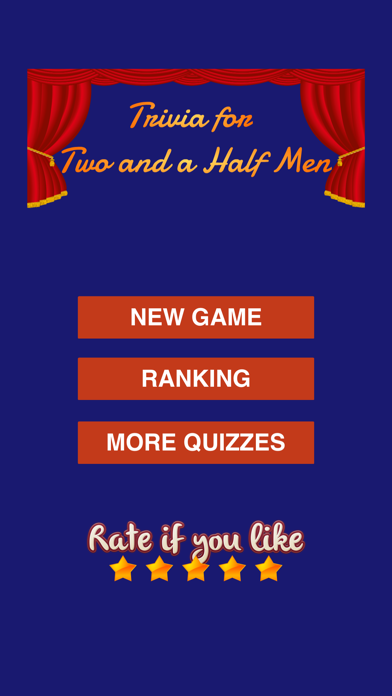 How to cancel & delete Trivia for Two and a Half Men - Sitcom TV Fan Quiz from iphone & ipad 1