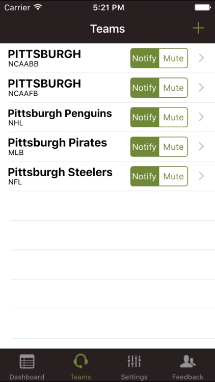 Sports Schedules