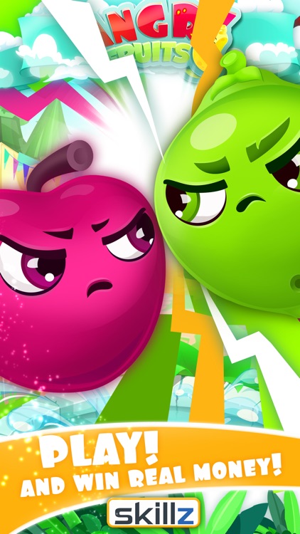 Angry Fruits 1 VS 1 Puzzle : Real Money Gaming screenshot-3