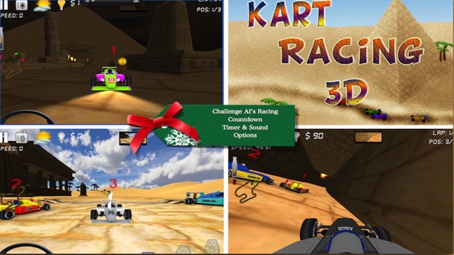 Kart Racing 3D Best Desert Drag Sprint Race Gear(圖2)-速報App