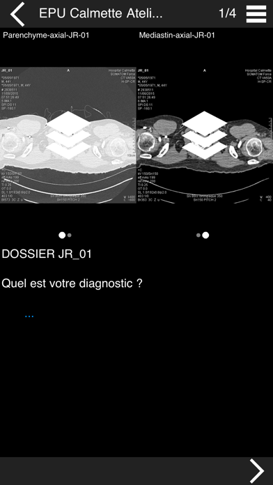 How to cancel & delete Cours TDM multicoupe du thorax from iphone & ipad 2