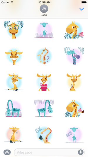 Giraffe Sticker(圖2)-速報App