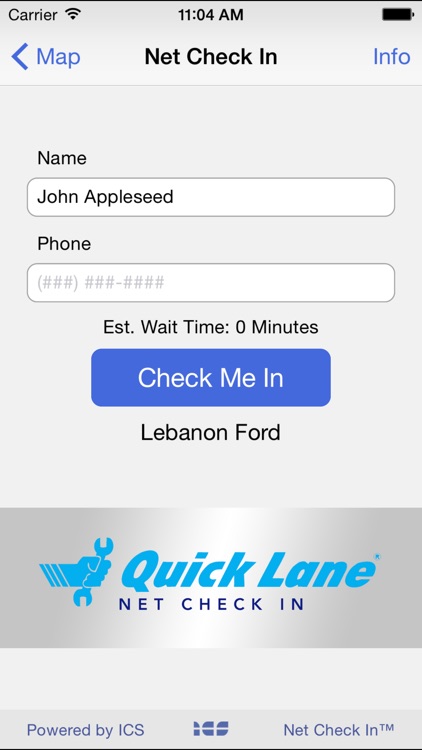 Net Check In - Lebanon Ford