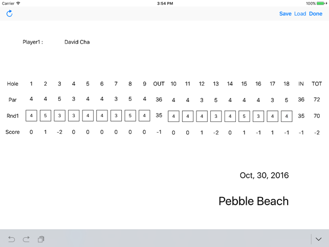 Golf Scorecard for Group(圖4)-速報App