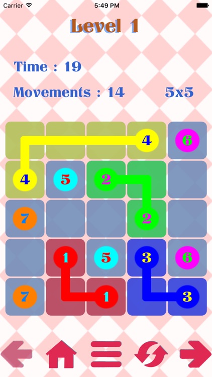 Math Puzzle:Draw Lines to Link Numbers screenshot-3