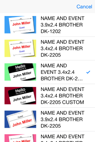 Name Badge Event Management screenshot 3