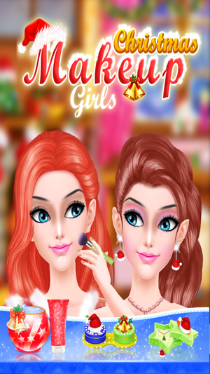 Christmas Makeup Girl 2016-makeover,dres