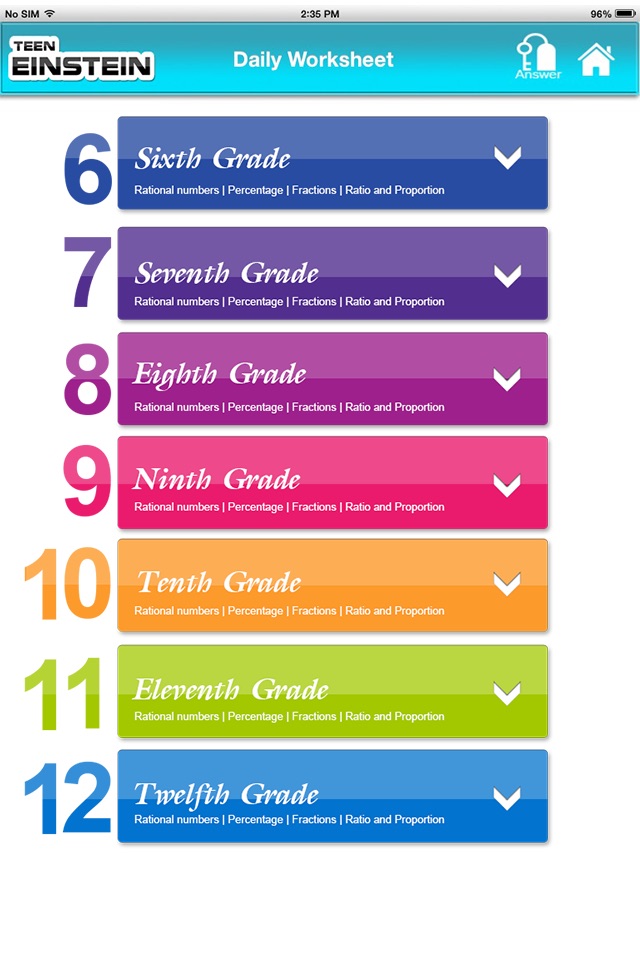 IIT-JEE Math Prep (Class 6th - 12th) screenshot 3