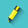 Yellow Highlighter Stickers
