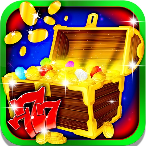 Golden Coin Dozer Journey Slots: Win big fortune and lost gold treasures iOS App