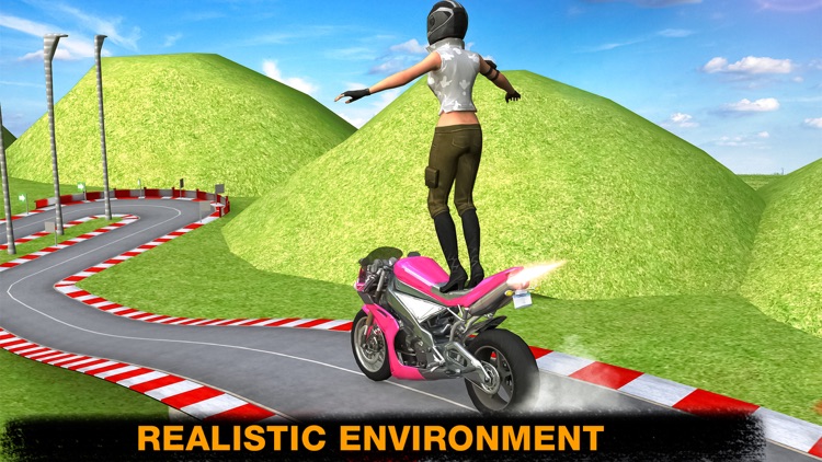 3D Stunt Bike Real race Drifting