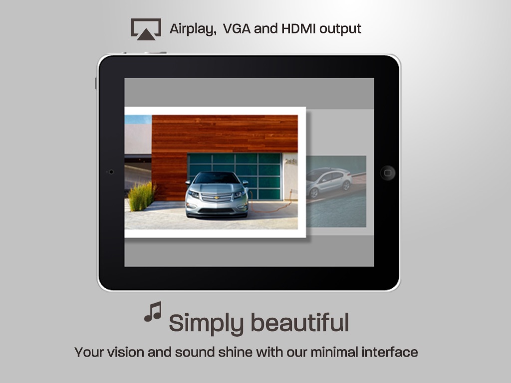 Creative iPad Photo Portfolio screenshot 2