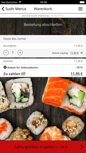 Sen Dai Sushi(圖3)-速報App