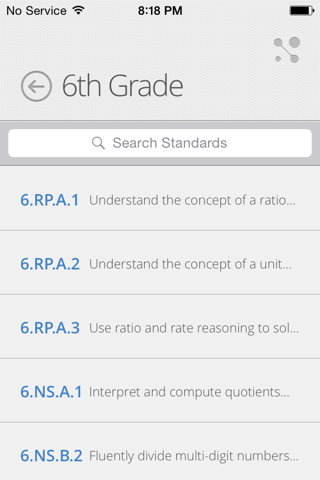 RI Grade Span Expectations screenshot 3