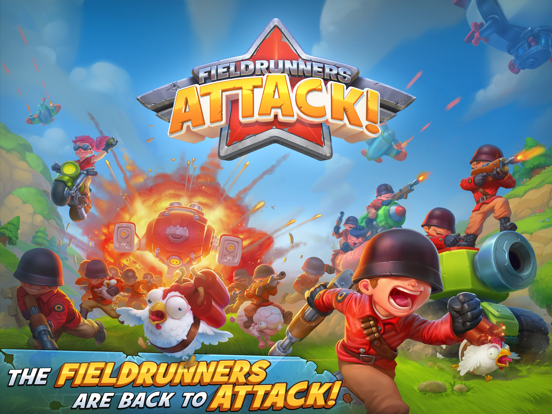 Fieldrunners Attack! на iPad